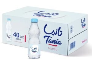 كرتون مياه تانيا 330 مل × 40 عبوة – متجر أكويا للمياه في الرياض