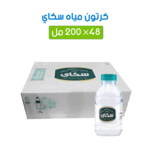 كرتون مياه سكاي 200 مل × 48 عبوة – متجر أكويا للمياه في الرياض