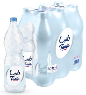 كرتون مياه تانيا 1.5 لتر × 6 عبوة – متجر أكويا للمياه في الرياض