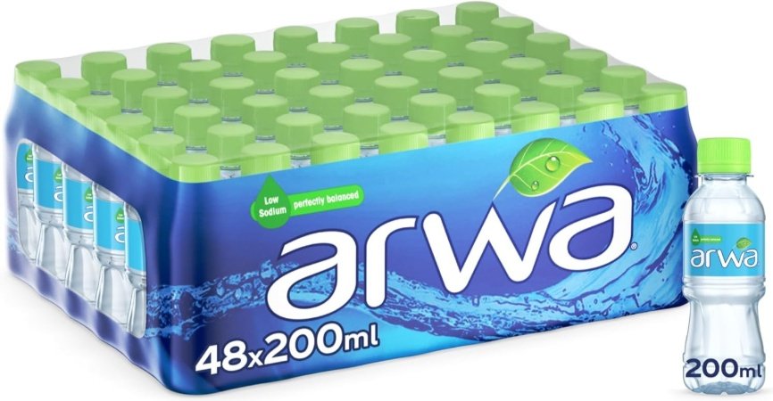 كرتون مياه أروى 200 مل × 48 عبوة – صورة المنتج 2