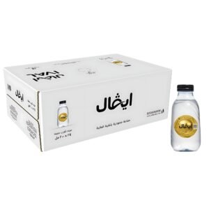 كرتون مياه إيفال قطرة 200 مل × 24 عبوة – متجر أكويا للمياه في الرياض